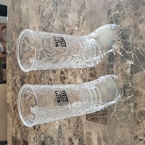2 Plastic Beverage Holders Shaped Like Cowboy Boots 👢
